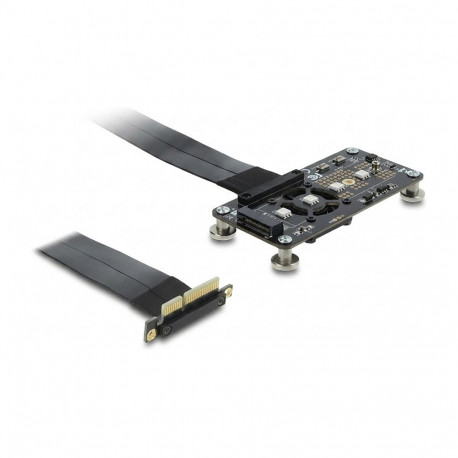 Delock PCI Express 3.0 x4 M.2 Key M adapter ventilaatori ja 10 cm kaabliga