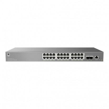 Grandstream GWN7803PL PRO ettevõtte taseme Layer 2++ hallatav kommutaator – 24× Gigabit RJ45 (PoE/Po