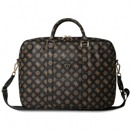 Guess 4G Peony Triangle Logo sülearvutikott 16" must