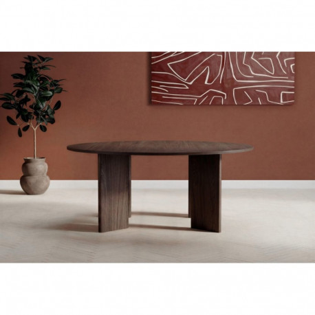 Söögilaud GRAOS 180x180 cm mokka