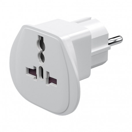 goobay Universal travel adaptor for USA, UK, Swiss, Italian appliances