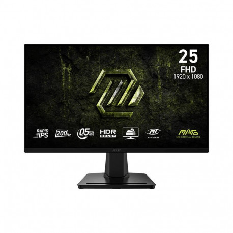 MSI LCD Monitor||24.5 "|1920 x 1080 pixels|Full HD|Native aspect ratio 16:9|LCD|Flat|MAG256FE20