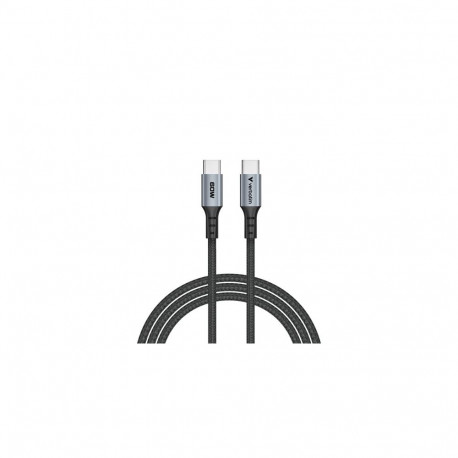 Verbatim 31845 Sync & Charge Cable USB-C to USB-C 60W 480Mbps 120cm, Grey/Black