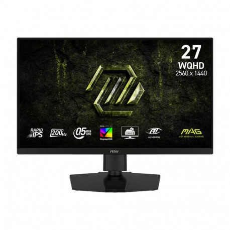 LCD Monitor|MSI|27 "|2560 x 1440 pixels|Wide Quad HD|Native aspect ratio 16:9|LCD|Flat|MAG274QPFE20