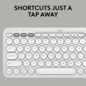 KEYBOARD +MOUSE COMBO PEBBLE 2/WHITE 920-012240 LOGITECH