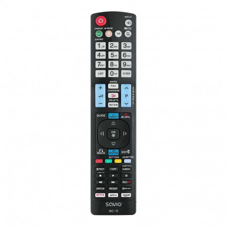 Savio RC-11 Universal remote controller for LG TV