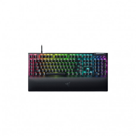 Keyboard - Razer BlackWidow V4 Yellow Switch, RGB Lighting, 6 Macro Keys, Black