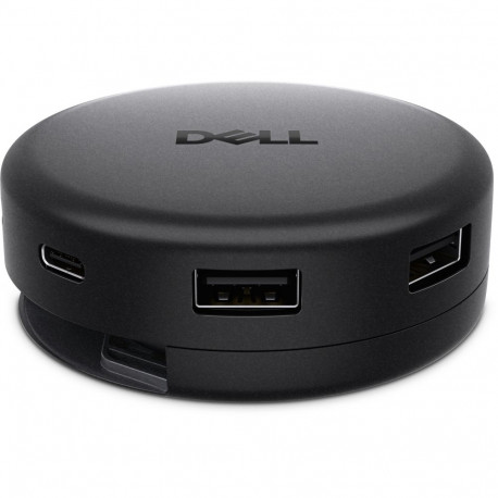 Computer Accessory - Dell Pro 7-in-1 USB-C Travel Hub DA326, USB Ports, Ethernet, Power Delivery, Bl