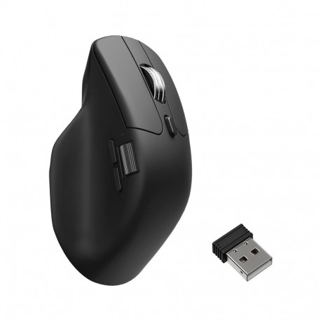 Computer Mouse - Keychron M6 Silent 30,000 DPI Wireless Bluetooth USB Type-C Black