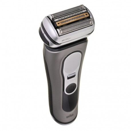 Electric Shaver - Braun Series 9 Pro+ 9675cc, 60 Min Runtime, Waterproof, Grey
