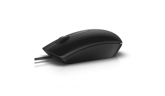 Computer Mouse - Dell MS116 1000 DPI Optical USB Type-A 1.8m Cable Black