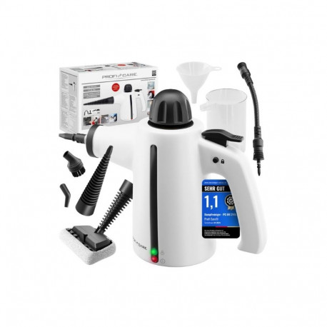 Home & Kitchen Appliance - PROFICARE PC-DR 3145 1050W Steam Cleaner 3.7 Bar 0.35L Black