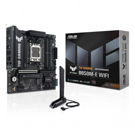 Motherboard - ASUS TUF GAMING B850M-E WIFI, AM5, DDR5, Wi-Fi 6E, Black