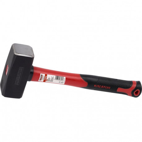 Hammer, fiberglass handle 1000g Kreator