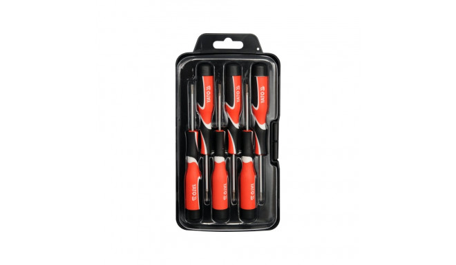 Yato Precision Screwdriver Set YT-25862, 6pcs, Torx, magnetized, 57-61 HRC, S2, etched, precise, spe