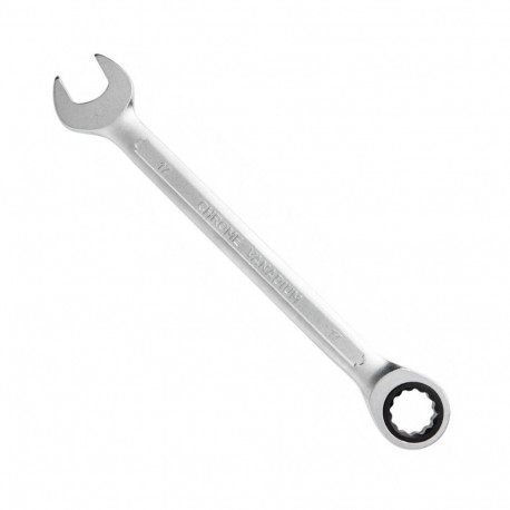 Hogert kombinatsioon mutrivõti HT1R022, 22mm, 72T, vastupidav, 15° nurk, CrV teras