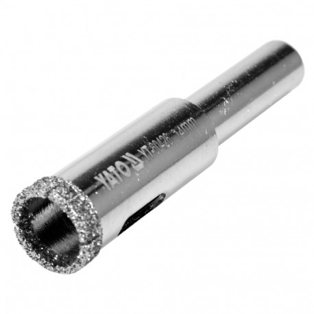 Yato Diamond Tile Drill Bit YT-60426, 14mm, 600 min⁻¹, dry and wet, stoneware, ceramics, nickel plat
