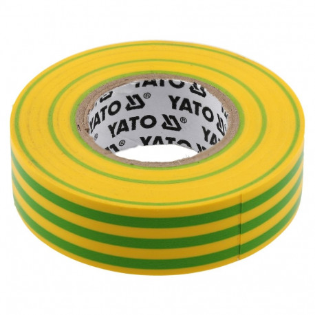 Isolatsioonilint 0,13mm 19mmx20M kollakasroheline YT-81655 YATO