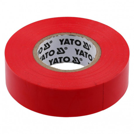 Isolatsioonilint 0,13mm 19mmx20M punane YT-8166 YATO