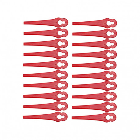 Yato YT-85016 nailonist trimmeri terad, 20 tk, 90 mm, GRD, sobib YT-85015, 5.5/10 mm