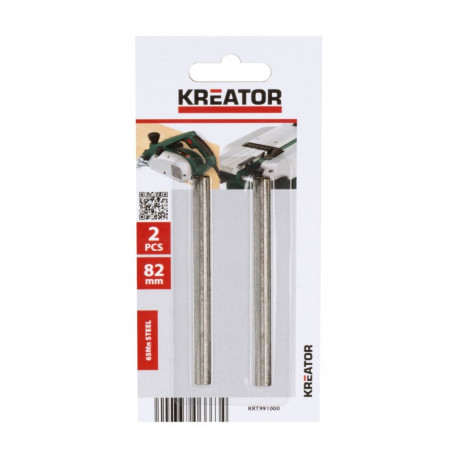 Kreator Knife Set Planer KRT991000, 82mm, 1.2mm