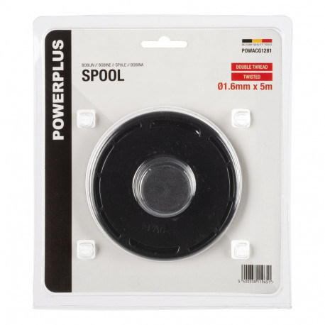 Dubultā vītne trimmerim, POWERPLUS, POWACG1281, 1.6 mm x 5 m