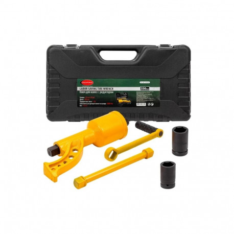 Manual Wrench with Reducer 1", ROCKFORCE, RF-34114102, 6800 Nm, 1:78 gear ratio, 32 mm and 33 mm