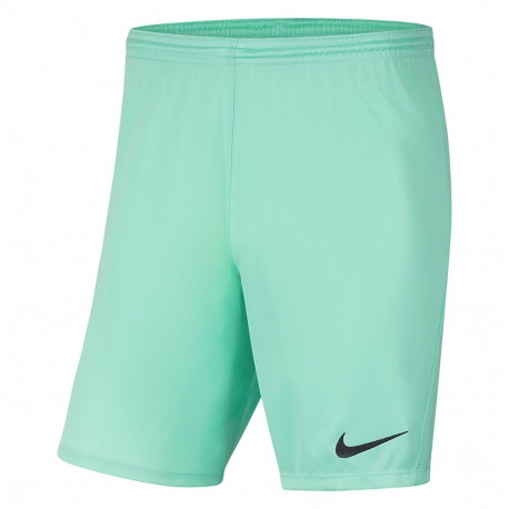 Spodenki dla dzieci Nike Dry Park III NB K turkusowe BV6865 354