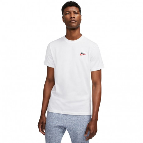 Nike meeste t-särk AR4997 100 club tee, valge
