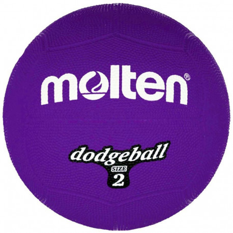 Molten rahvastepalli pall DB2-V kummist suurus 2, lilla