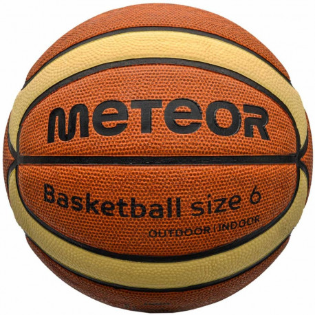 Meteor korvpall Cellular 6 10101, pruun-kreemikas