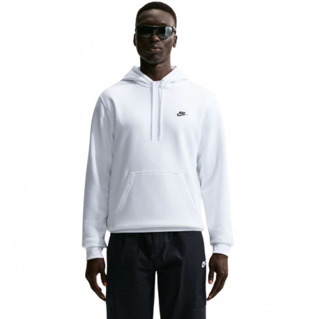 Bluza męska Nike Club BB biała FN3859 100 XL