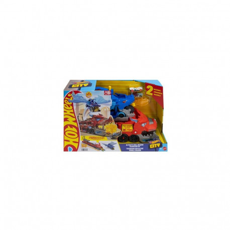 Mattel - Hot Wheels City Ultimate Dual Dragon Transporter JBM72