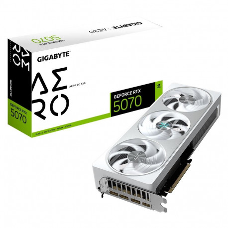Gigabyte GeForce RTX 5070 AERO OC 12G  NVIDIA GeForce RTX 5070  12 GB 4719331355852
