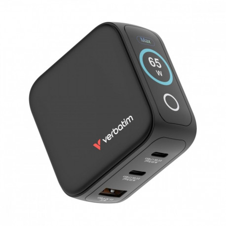 laturi GaN mini 65W TFT 2xUSB-C EU/UK/USA