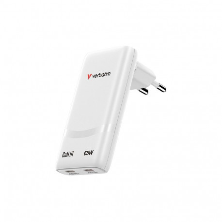 Fold n Go laadija GaN 65W 2xUSB-C PD 3.0 PPS
