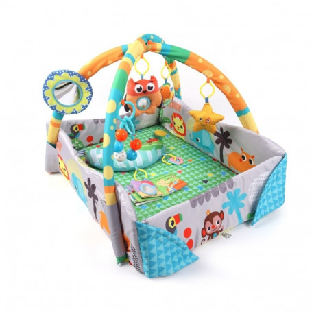4-in-1 Jungle educational mat, dry pool, playpen