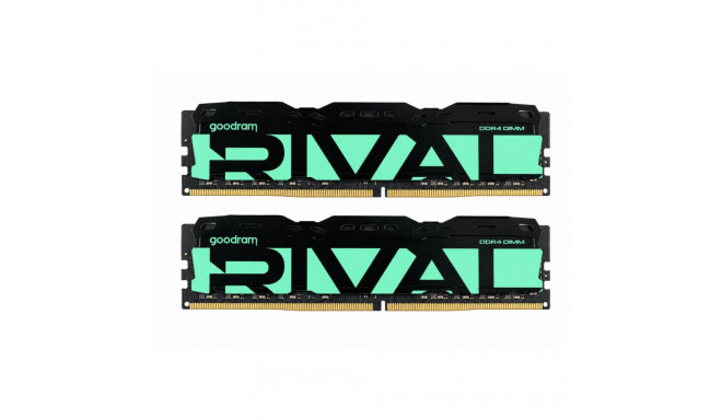 PC memory DDR4 Rival Radiant 64GB (2*32)/3200 CL18 green