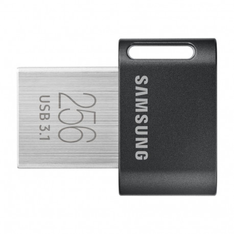 Samsung | FIT Plus | MUF-256AB/APC | 256 GB | USB 3.1 | Black/Silver