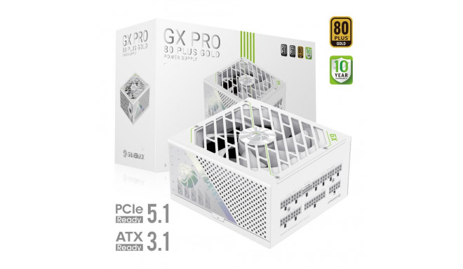 Gamemax PSU | GX PRO 750G WH | 750 W | Gold | Modular