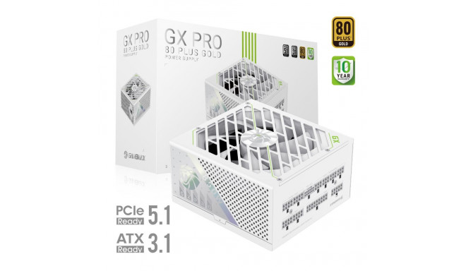 Gamemax toiteplokk GX PRO 850G WH 850W gold modulaarne