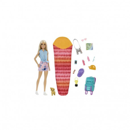 Barbie Dreamhouse Adventures It Takes Two “Malibu” Camping Doll and Accessories