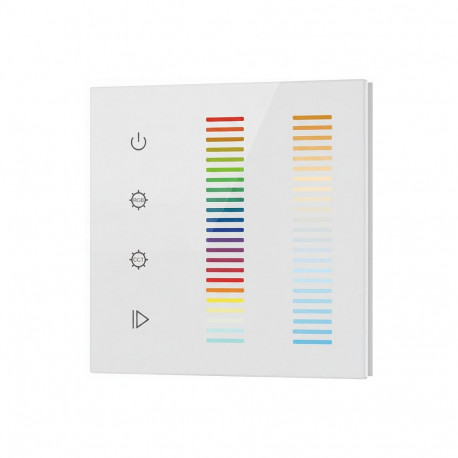 "Synergy 21 LED Serie EOS 05 5-Kanal Wandtaster RGB-WW (RGB-CCT)"