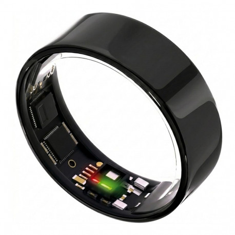 Ultrahuman nutisõrmus Ring Air une ja treeningu jälgimine südame löögisagedus suurus 13, Aster Black