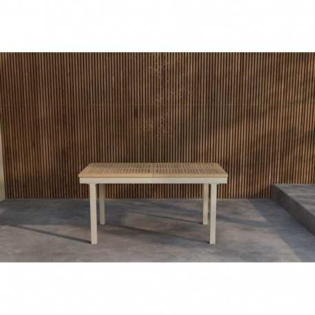Aialaud PANAMA laiendatav 160/240cm, beež/naturaalne