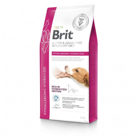 Brit Veterinary Diet Hypoallergenic Hydrolyzed special diet food for dogs 6kg