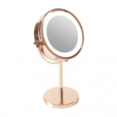 Rio Rose Gold Double Sided LED Cosmetic Mirror