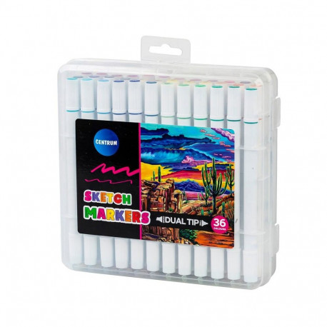 MARKERS COLDUAL-TIP 89706 36PCE