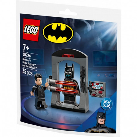 superkangelaste klotsid 30726 batman: bruce wayne ja batmani kostüüm