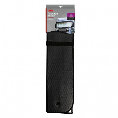 Veoautopäikesesirm mattmust XXL 90x240cm